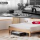 thumbnail image 5 of Caja de almacenamiento debajo de la cama con ruedas | Organizador de gran capacidad para ropa, zapatos, libros | El marco de tela y metal 600D soporta hasta 66 libras | Etiqueta de ventana, 5 of 8