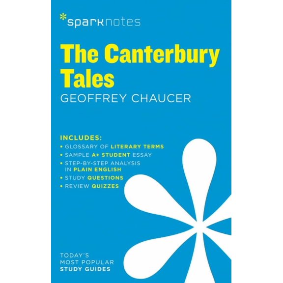 Sparknotes Literature Guide The Canterbury Tales Sparknotes Literature Guide, Book 20, (Paperback)