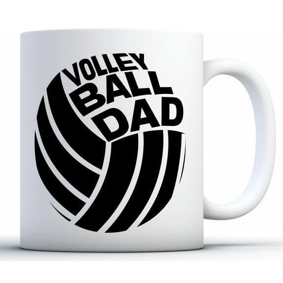 Awkward Styles Volleyball Dad Coffee Mug Sports Dad Gifts Father's Day Mugs Volleyball Mug for Dad Funny Dad Coffee Mugs Dad Mug for Volleyball Fans Best Dad Gifts Cheer Dad Coffee Mug Father Mug