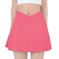 thumbnail image 6 of BIG ELEPHANT 3-Pack Girls' Athletic Skorts - 2-in-1 with Built-in Liner & Pockets, Elastic Waist - for Sports, Dance, School, Playwear (Sizes XS-XL), 6 of 10