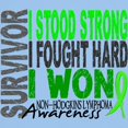 thumbnail image 3 of CafePress - Survivor 4 Non Hodgkin's Lymphoma Shirts And Gifts - Light T-Shirt - CP, 3 of 4