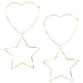thumbnail image 2 of Miangastore Anneaux pour Femmes Délicats 2 Paires 1,77x1,77x0,04 Po, 2 of 9