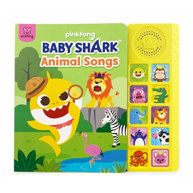 Libro de sonido Pinkfong Baby Shark Animal Songs