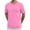 Hot Pink, variant on Men's Fashion Loose Fit T-Shirt Crew Neck Athletic Workout Tshirts Heavyweight Short Sleeve Premium Cotton Basic Tee