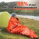 thumbnail image 5 of Mantín Emergencia Saco Dormir para Acampar Con Senderismo Al Aire Libre Aventura, 5 of 9