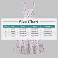 thumbnail image 3 of Ovzne Robes d'Été pour Femmes 2025 Robe de Plage Robe Décontractée Imprimée d'Été à Grand Ourlet Sans Manches Col en V Robe de Vacances Imprimée Liquidation, 3 of 7