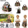 thumbnail image 5 of DISNIMO Butterfly Floral Print Kids Backpack Set for Girls, 17 Inch Lightweight Kids Backpack with Lunch Box and Pencil Box Set, Large Capacity Backpacks for Primary Junior School Students, 5 of 7