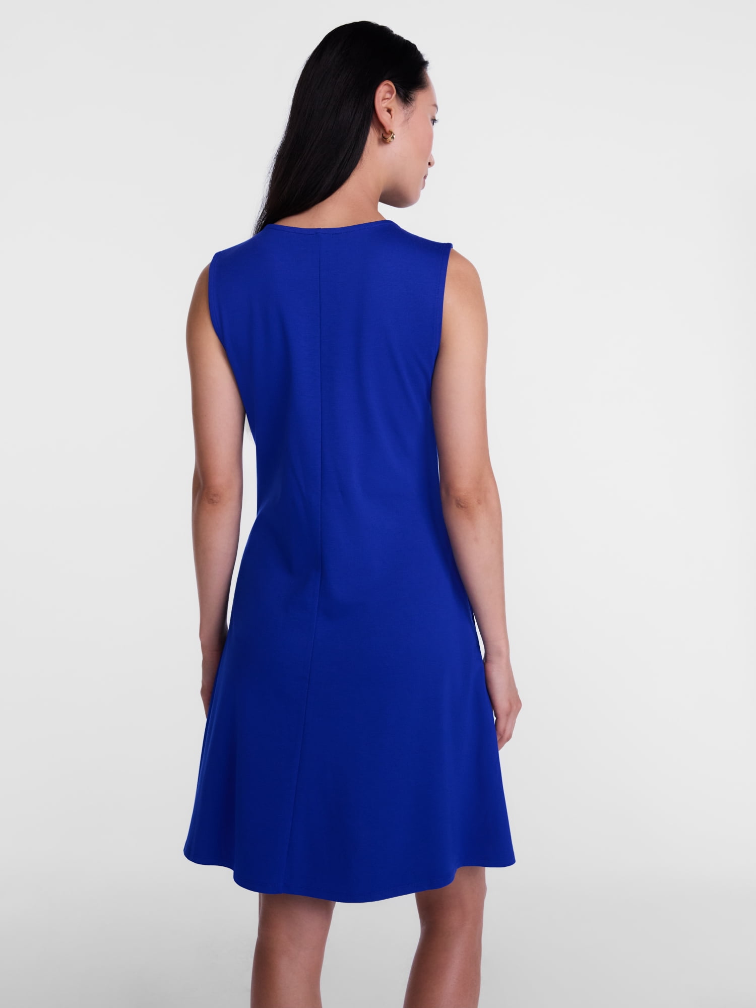 Scenario Women's and Women's Plus Fit and Flare Mini Dress, Sizes XS-4X