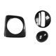 thumbnail image 1 of 3pcs At Car Carbon Fiber Gear Shift Panel Cover Trim Rhd For 2006-2011 Rhd, 1 of 5