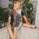 thumbnail image 4 of Fotbe Cute Mouse In Glasses Pijama Estampada de 2 Piezas para Niños – Ropa de Dormir de Manga Corta Cómoda para Niños y Niñas, Camiseta y Shorts de Algodón-Small, 4 of 6