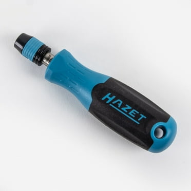 Hazet 811BH 1/4" Locking Bit Holding Screwdriver with 3K Handle, 136 mm
