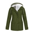 thumbnail image 2 of Chaqueta Rompevientos Impermeable Colcomx Verde XXXXL para Mujer, 2 of 4