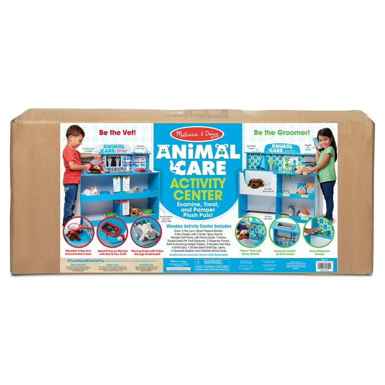 Melissa and doug hot sale pet care center