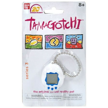 Tamagotchi 20th Anniversary Series 3 White Virtual Pet