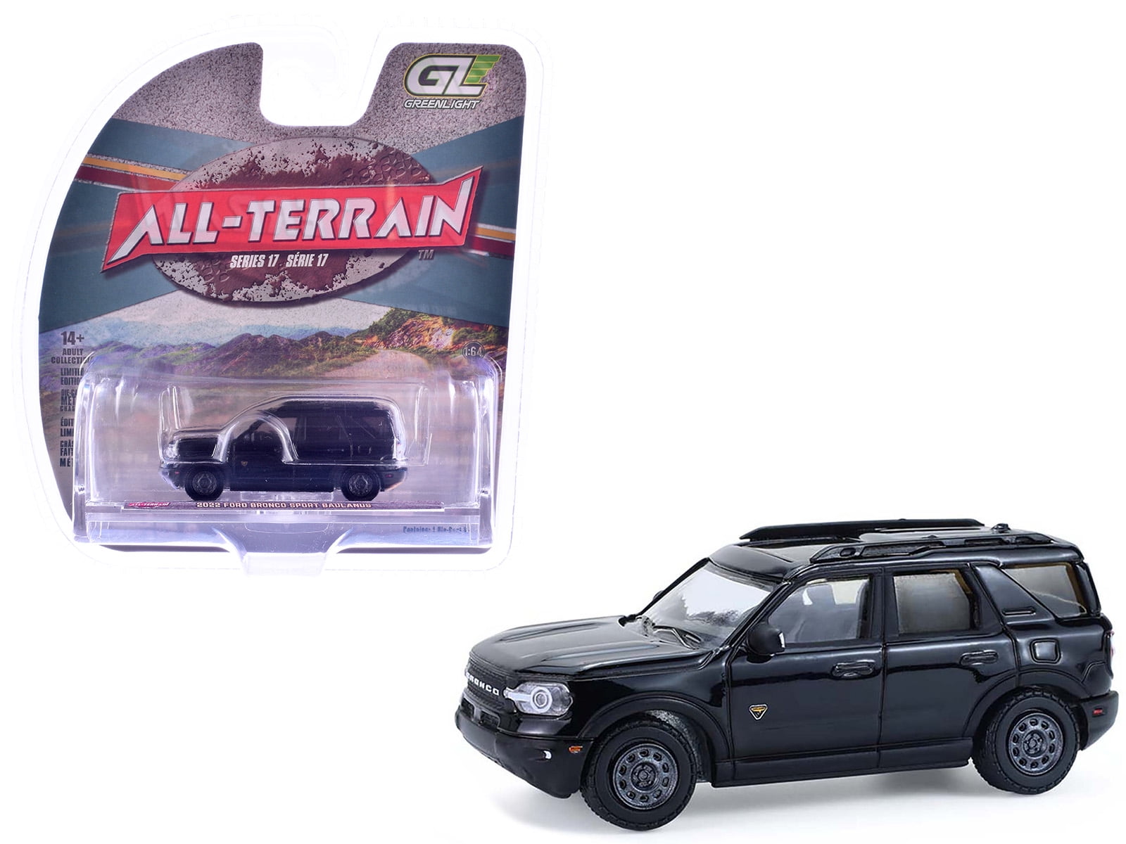 1969 Ford Bronco Sport Brittany Blue With Sunraysia Wheels 1/18