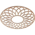 thumbnail image 2 of 34"OD x 11 5/8"ID x 3/8"T Cannes Wood Fretwork Pierced Ceiling Medallion, Cherry, 2 of 3