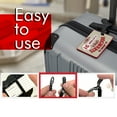 thumbnail image 3 of Harry Potter Hedwig and Hogwarts Express White Luggage Tag Set, 4 Pieces, 3 of 5
