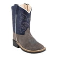 thumbnail image 2 of Old West Youth's Broad Square Toe Boots, 2 of 2