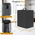 Air Fryer Cover, HeatResistantwaterproof DustProof Appliance Dust