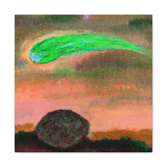 Meteor in Moonlight - Canvas