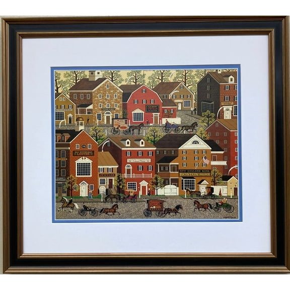 Charles Wysocki "Lilac Point Glen" New CUSTOM FRAMED Art Americana Generic