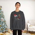 thumbnail image 5 of Christmas Dragon Sweatshirts,Women Christmas Sweatshirts, Dragon Sweatshirt, 5 of 5