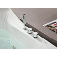 thumbnail image 3 of EAGO AM168ETL 5 ft Rounded Corner Acrylic Whirlpool Bathtub for Two, 3 of 12