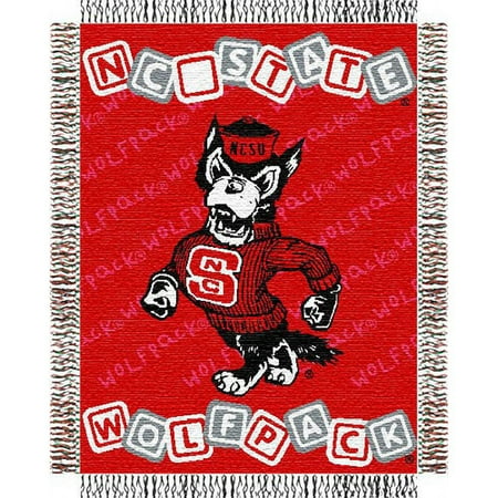 NCAA - North Carolina State Wolfpack 36x46 Baby Triple Woven Jacquard Throw