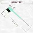 thumbnail image 4 of Unique Bargains Dual Comb Eyebrow Brushes for Women Eyelash Eyebrow Travel Makeup Tool Light Green 8.15" Length, 4 of 7
