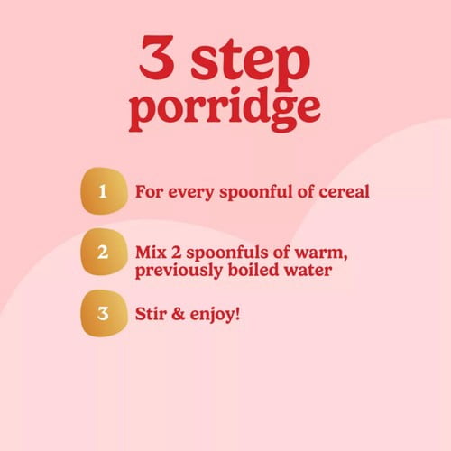 Cow & Gate Banana Porridge Baby Cereal 4-6+ Months 125g, British Import (Pack of 3)