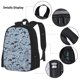 thumbnail image 3 of Fotbe Dolphins Set Escolar 3 en 1 para Niños - Mochila Duradera con Lonchera Aislante y Estuche para Lápices - Mochila Escolar para Niños y Niñas, 3 of 7