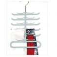 thumbnail image 2 of Coat Hangers Clothes Hanger Traceless Hanger Necktie Storage Case Wall Stickers Snack+platter Hook, 2 of 5