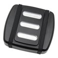 thumbnail image 3 of Cubierta negra de la almohadilla del pedal del freno de la motocicleta CNC para FXST Softail 1984-2016, Negro Baoblaze Reposapiés de motocicleta, 3 of 7