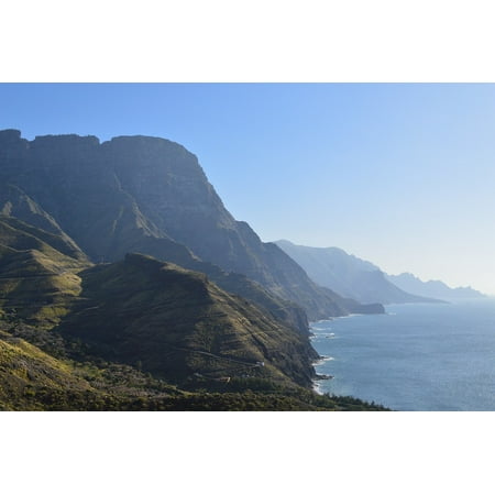 - Canvas Print Gran Canaria North of Gran Canaria Agaete Crag Stretched Canvas 10 X 14