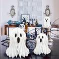 thumbnail image 4 of Happydeer Hanging Honeycomb Ghosts Halloween Decoration 3D Paper Honeycomb Ghost Ornament for Halloween Party Home Yard Decor (20cm), 4 of 13