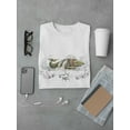 thumbnail image 3 of Green Sea Monster Sketch Tee Men's -Image by Shutterstock, 3 of 4