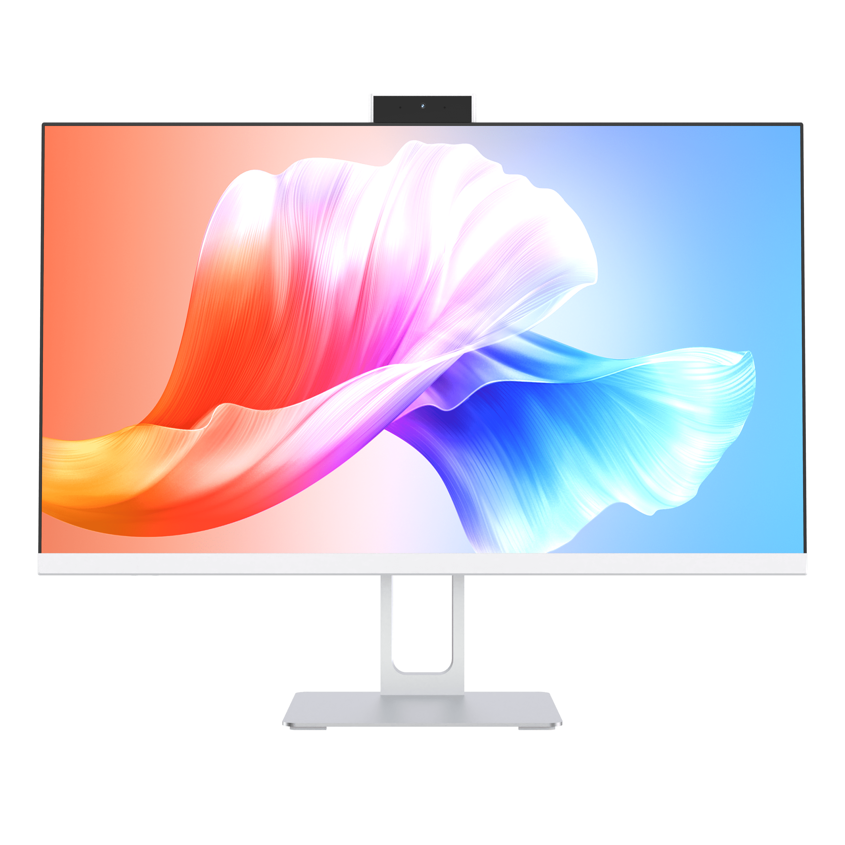 PTZZHEDM 23.8" All-in-One Desktop Computer, Intel i5-2520M, 8GB RAM, 128Gb SSD, FHD Display, Windows 10 Pro, Webcam, Keyboard, Mouse, Wi‑Fi, Bluetooth, White