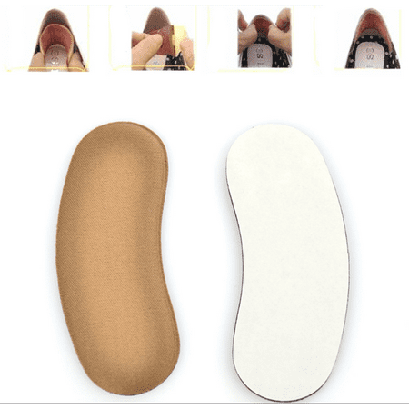 5 Pairs Sticky Fabric Shoe Pads Cushion Liner Grips Back Heel Inserts