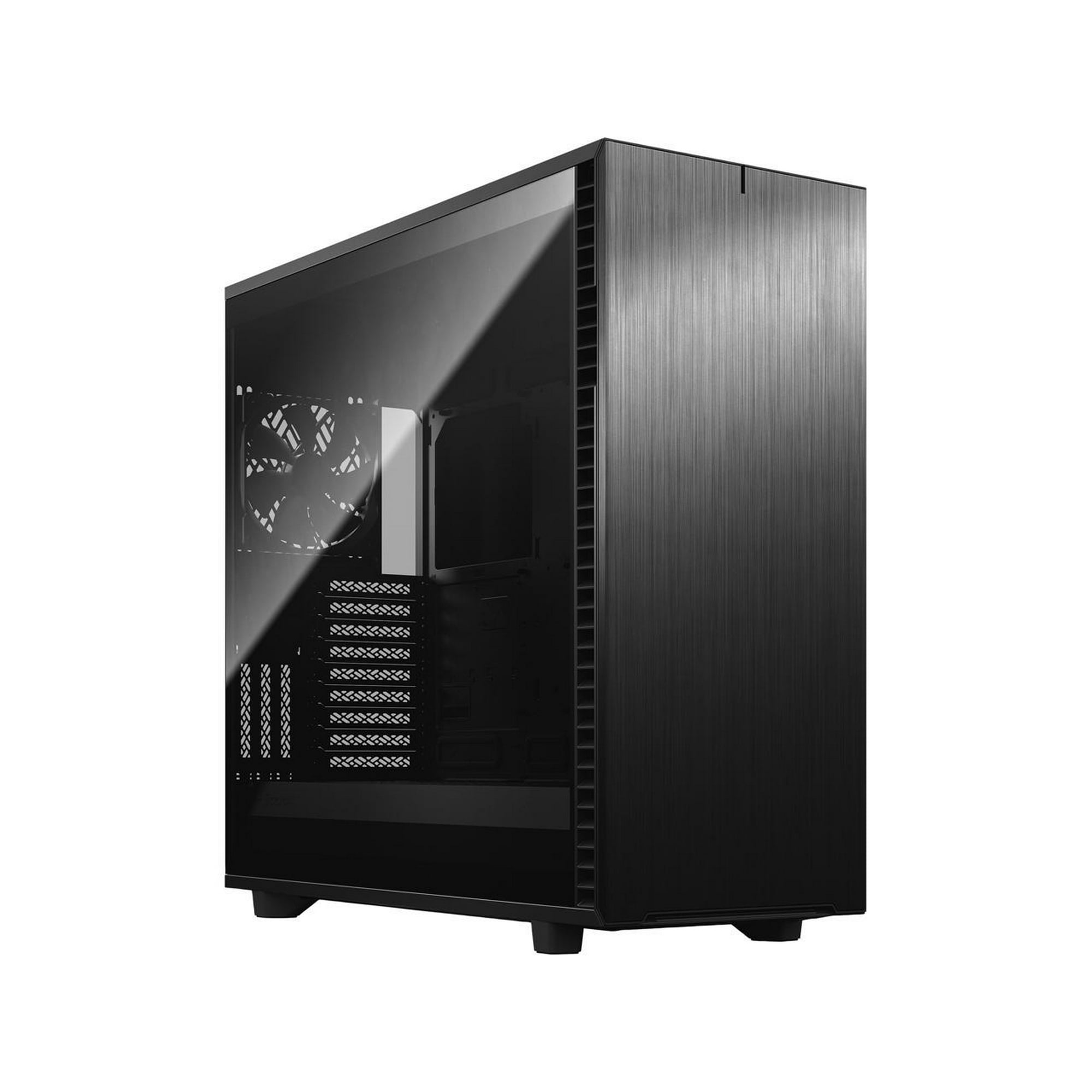 Fractal Design Define 7 XL Black Brushed Aluminum / Steel E-ATX Silent Modular Dark Tinted Tempered Glass Window Full Tower Computer Case