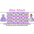 thumbnail image 2 of 【Uhome】Girls Princess Costume Floor Length Christmas Party Dress up, 2 of 10