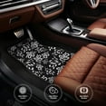 thumbnail image 6 of Wukai Snake Front Car Floor Mats Four-Piece Set Front & Rear Universal Car Floor Mats for SUVs, Trucks, Sedans, 6 of 7