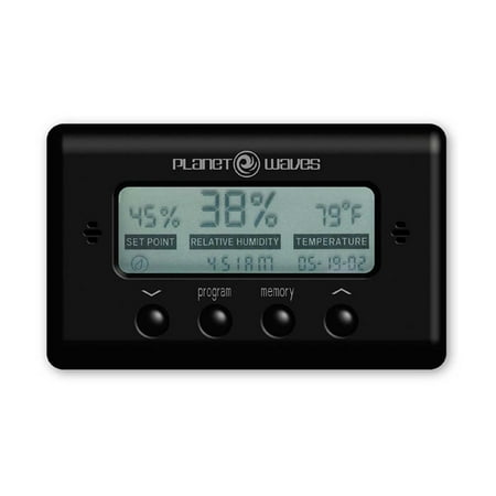 

Planet Waves Humidity & Temperature Sensor Easy to Read Digital Display PW-HTS