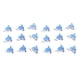 thumbnail image 3 of Paquete de 50 botones de sujetadores Billuyoard Color mezclado Azul Cielo 2Conjunto, 3 of 6
