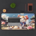 thumbnail image 6 of Kawaii Anime Cat Gamer Desk Mat Mouse Pad - Mama Cat, 6 of 10