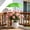 Green, variant on Plant Umbrella for Outdoor Plants Garden Shade,Potted Plant Garden Beds Defend from Blazing Sun,Adjustable Angle Umbrella for Potted Plants,Shade Cover for Outdoor Plants Against Direct Sunlight