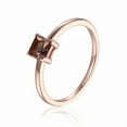 thumbnail image 5 of Fine Color Jewels Alexandrite Ring for Women Rose Gold Created Solitaire jewelry Gift for her, 5 of 8