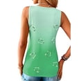 thumbnail image 3 of LilyLLL Womens Sleeveless V Neck Gradient Color Tank Tops Heart Print T Shirt, 3 of 3