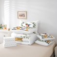 thumbnail image 6 of Manfei Woodland Animal Hummingbird 7-Piece Twin Bedding Sets,Zoo Anmal Elephant Bedding Comforter Set,Lions Giraffe Zebra Sheet Sets For Child,Microfiber Bedroom Decor Reversible, 6 of 8