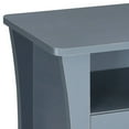 thumbnail image 6 of Grey Nightstand with 2 Drawers and Open Shelving, 6 of 8