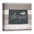 thumbnail image 2 of Creative Products Colorado Established 16x16 Canvas Wall Art, 2 of 5